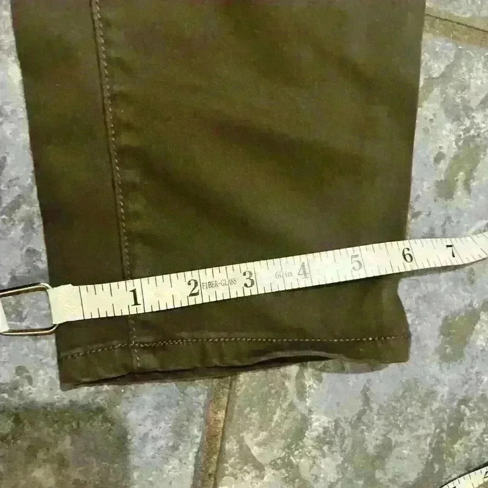 American Rag Cie Pants Juniors Sz 15 *33x28* Brown Mid-Rise Straight Leg Western - Picture 7 of 12